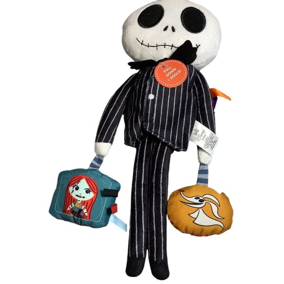 Nightmare Before Christmas Jack Skellington Baby Activity Crinkle Toy - Picture 4 of 5